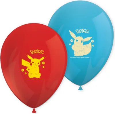Zdjęcie produktu dla Balony lateksowe Pokémon 26cm 8szt