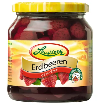 Produktbild von Lausitzer Erdbeeren 6x580ml