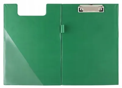 Image de D.rect Clipboard A4 verte avec fermeture
