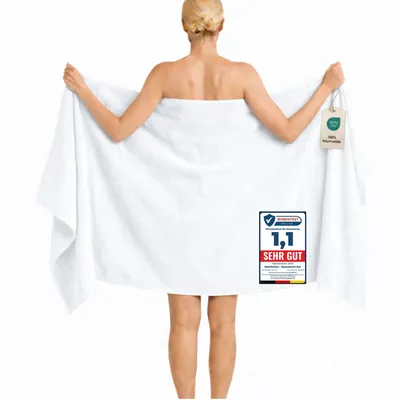 Produktbild von Komfortec Badetuch 100x200 cm aus 100% Baumwolle