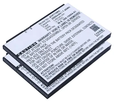 Image de CELLONIC 2x Batterie pour Routeurs et hotspots mobiles Compatible avec Netgear AirCard 810, AirCard 810S, AirCard 790S, 5200087 - (2000mAh, 3.7V)