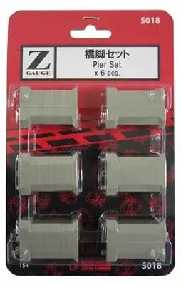 Produktbild von Rokuhan 7297605 - Z - Brückenpfeiler-Set, 6 Stück - Neu