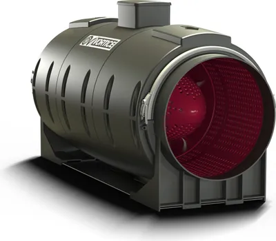 Image de Ventilateur tubulaire insonorisé Lineo 315 Quiet Débit d'air jusqu'à 2890 m³/h