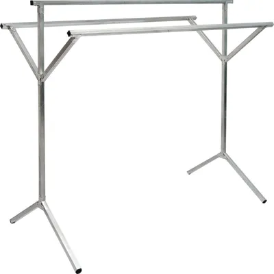 Produktbild von eyepower klappbarer Kleiderständer 3 Aufhängestangen Garderobenständer 150 cm