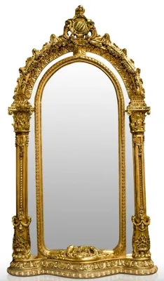 Obrázok produktu pre Casa Padrino Barokové stojace zrkadlo zlaté 134 x v. 257 cm - Noble & magnificent