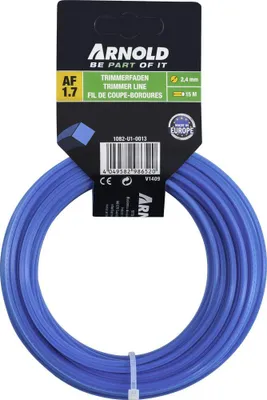 Image de Fil de coupe-bordure carré en nylon 2,4 mm × 15 m