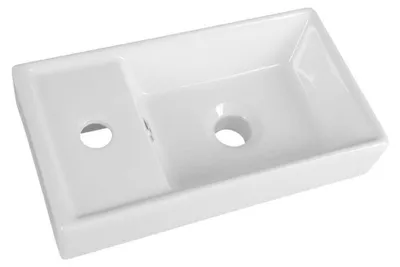 Produktbild von Keramik-Waschtisch 40x22 cm, Weiß