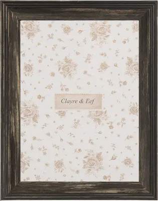 Produktbild von Clayre & Eef Bilderrahmen 10x15 cm Schwarz MDF