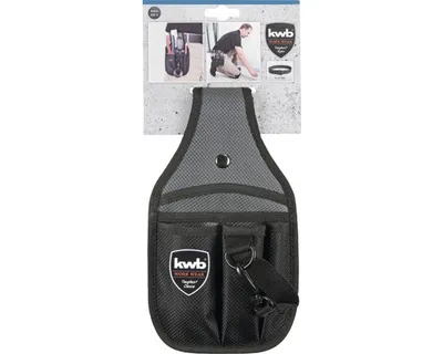 Produktbild von kwb 907610 - Werkzeughüftgurt - Silber - Schwarz - Grau - Nylon - 5 Taschen - 150 mm - 270 mm (907610)