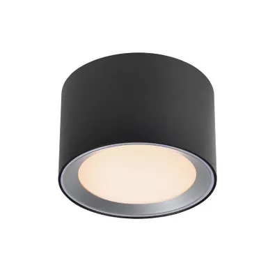 Obrázok produktu pre Nordlux Čierne prisadené kúpeľňové LED svietidlo Landon 8 6,5W 2110660103