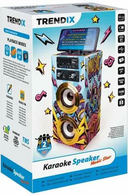 Produktbild von Lautsprecher mit Karaoke Mikrofon