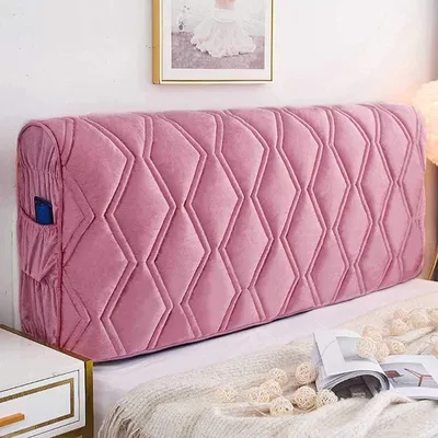 Image de Housse élastique pour tête de lit, idéale pour la protection et la décoration