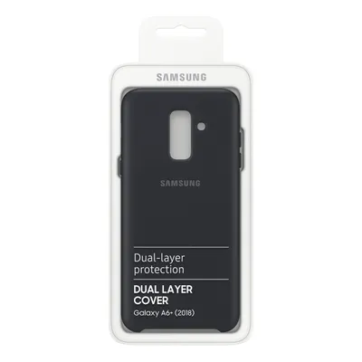 Produktbild von Samsung Dual Layer Cover Galaxy A6+ 18 black