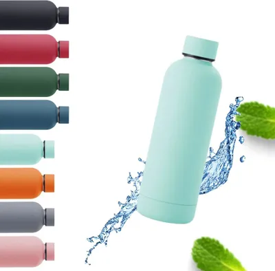 Produktbild von Trinkflasche aus Edelstahl in mint 0,5 L