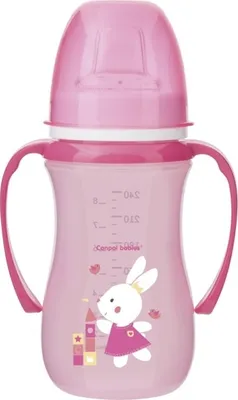 Produktbild von Kinder Trinkbecher Starterset, Rosa - 240ml, Fördert Selbstständiges Trinken