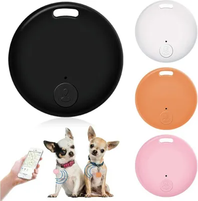 Produktbild von 4PCS Bluetooth Smart Tracker, Schlüsselfinder Key Finder, GPS-Tracker, Haustier-Tracker, Kompatibel mit iOS / Android