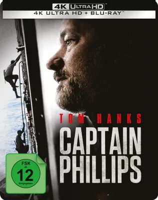 Produktbild von Captain Phillips limitiertes Steelbook (4K-UHD+Blu-ray)