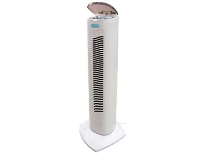 Produktbild von Standventilator ''Tower Fan'', 3 Geschwindigkeiten + Oszillation, 120 Minuten Timer, grau