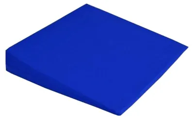Produktbild von Sitzkeilkissen mit Baumwollbezug (blau)