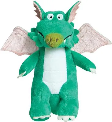 Produktbild von Aurora 61354 - Zog's Freund Grüner Drache - Plüschtier, 15 cm