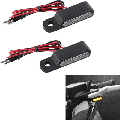 Produktbild von 1 Paar Motorrad Flash Lenker LED Schaltsignal Licht