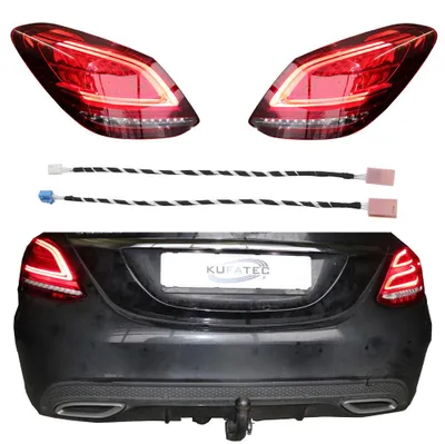 Productafbeelding van Achterlichten, origineel Kufatec LED, facelift model, adapterkabel voor Mercedes-Benz W205