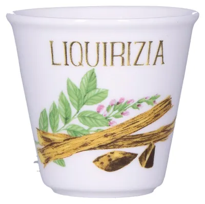 Zdjęcie produktu dla La Porcellana Bianca - Zestaw 6 kieliszków na likier Liquirizia 75 ml Liquorelli