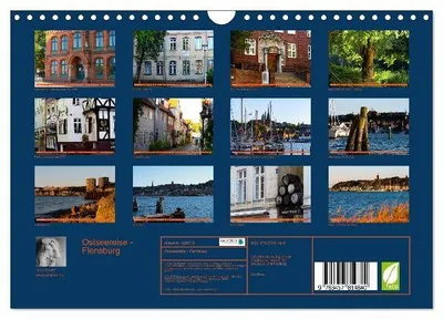 Produktbild von Ostseereise - Flensburg (Wandkalender 2026 DIN A4 quer), CALVENDO Monatskalender