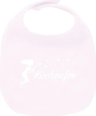 Produktbild von Huuraa Unisex Babylatz Küchenfee Sternenstaub Geschenk Babypink  Baumwolle Küchenfee Mitbringsel