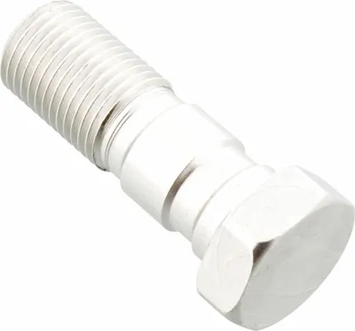 Produktbild von JMT Doppel-Banjobolzen 7/16-24 silber Aluminium