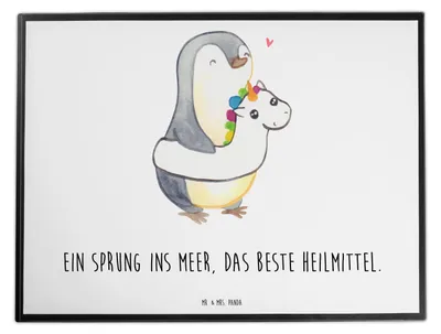 Produktbild von Mr. & Mrs. Panda schreibtischunterlage Sommermeerheilkraft - Weiß - Geschenk, Tischschoner, Sommerferien, Strandurlaub, Küste, Sommer am Strand, Inspiration, Winter
