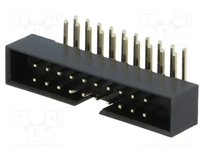 Image de 3 prises femelles, connecteur à sertir, broche 20, angle de 90°, 2 mm, DS1014-20RF1B - connecteur traversant mâle
