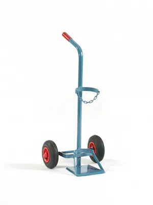Immagine prodotto di NIES modello serie F1 carrello portabottiglie per 10 l / Ø 140, pneumatici in gomma piena o pneumatici:210 mm pneumatici