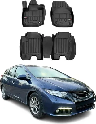 Produktbild von FROGUM Pro-Line 3D TPE Fußmatten für HONDA CIVIC IX (FK) Vorne+Hinten