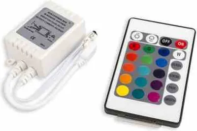 Obrázek produktu pro Infračervený ovladač a dálkové ovládání pro RGB LED pásky Eko-light EKST1801