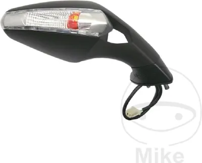 Image de Rétroviseur JMT noir droite pour Derbi GPR Nude / Racing 125 ccm année 2005 - 2009