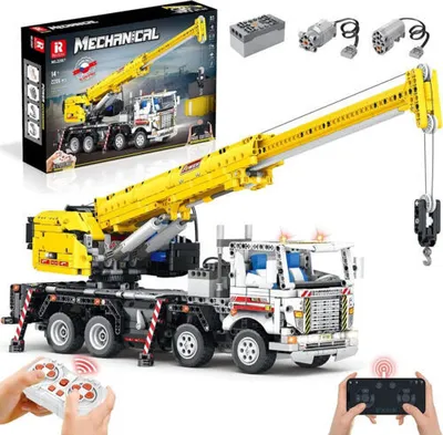 Produktbild von Reobrix 22007 Ferngesteuerter Kranwagen Moc Klemmbausteine 2023 Teile
