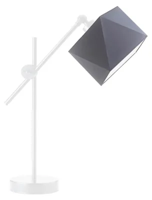 Zdjęcie produktu dla Lampka nocna przegubowa na biurko lampa biurkowa regulowana LED z abażurem diament MODERN