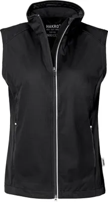Produktbild von HAKRO Women-Light-Softshell-Weste Sarina #254 Gr. M schwarz