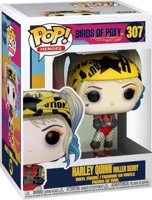 Produktbild von Birds of Prey - Harley Quinn Roller Derby 307 - Funko Pop! - Vinyl Figur