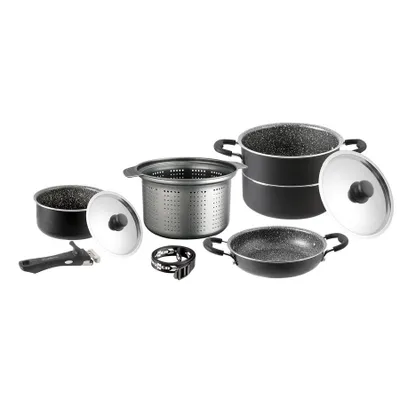 Produktbild von Brunner Camping Koch- und Geschirrset Pirate 7+1 Ø 22 cm