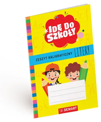 Zdjęcie produktu dla Ide do szkoly Zeszyt kaligraficzny Litery A5