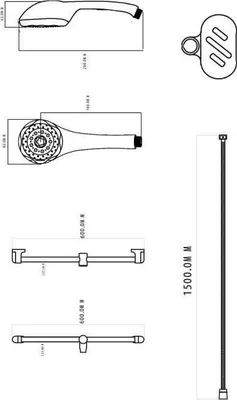 Produktbild von Edouard Rousseau HEKO, 1,5 m, Wand