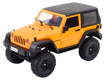 Zdjęcie produktu dla Double E 27417 RC Jeep Wrangler Rock Crawler 1:14, pomarańczowy