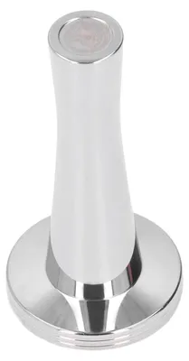 Espresso-Tamper 41 mm, Edelstahl, flache Basis, Kaffeestampfer