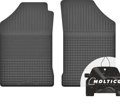 Produktbild von Vorne Gummimatten mit Rand Auto Fußmatten Gummi Automatten Passgenau 2-teilig Set - passend für Renault 21 1986-1996