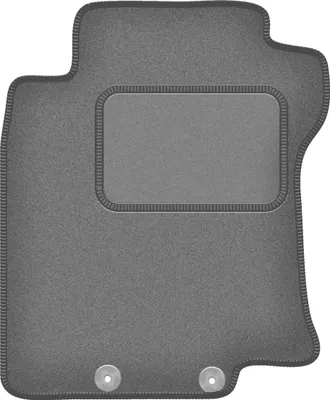 Immagine prodotto di Tappetino conducente in velluto grafite compatibile con Nissan X-Trail III T32 (2014-2017, 7 posti) – con fissaggi – su misura
