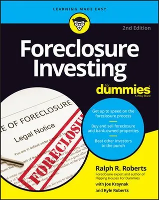 Imagen del producto de Foreclosure Investing For Dummies