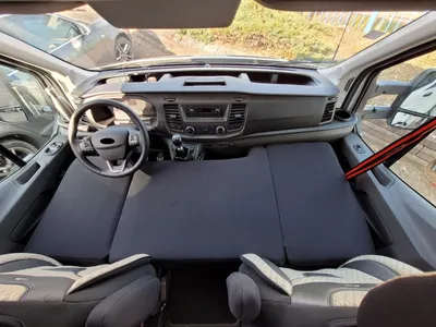 Immagine prodotto di RIVESTIMENTI PER SEDILI BREMER: letto per camper, lettino per bambini, letto in cabina di guida, compatibili con VW T5, T6, T6.1, California, Multivan, Caravelle, Transporter e altri modelli. Accessori per camper: letti per camper, campeggio, accessori per camper