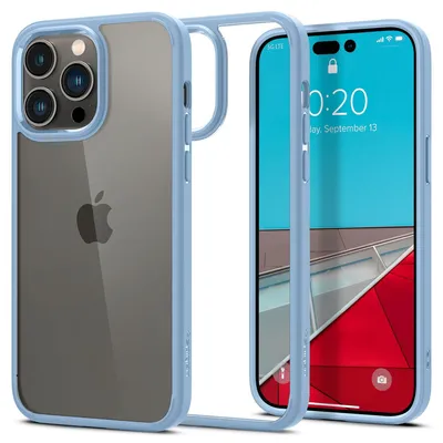 Image de Spigen ACS04820, Coque, Apple, iPhone 14 Pro Max, 17 cm (6,7 pouces), Bleu